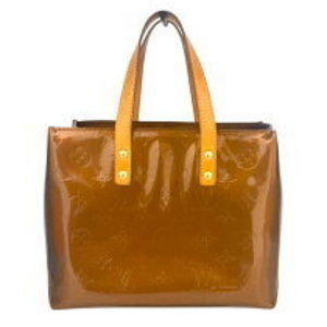 Louis Vuitton Reed PM Brown Vernis Handbag